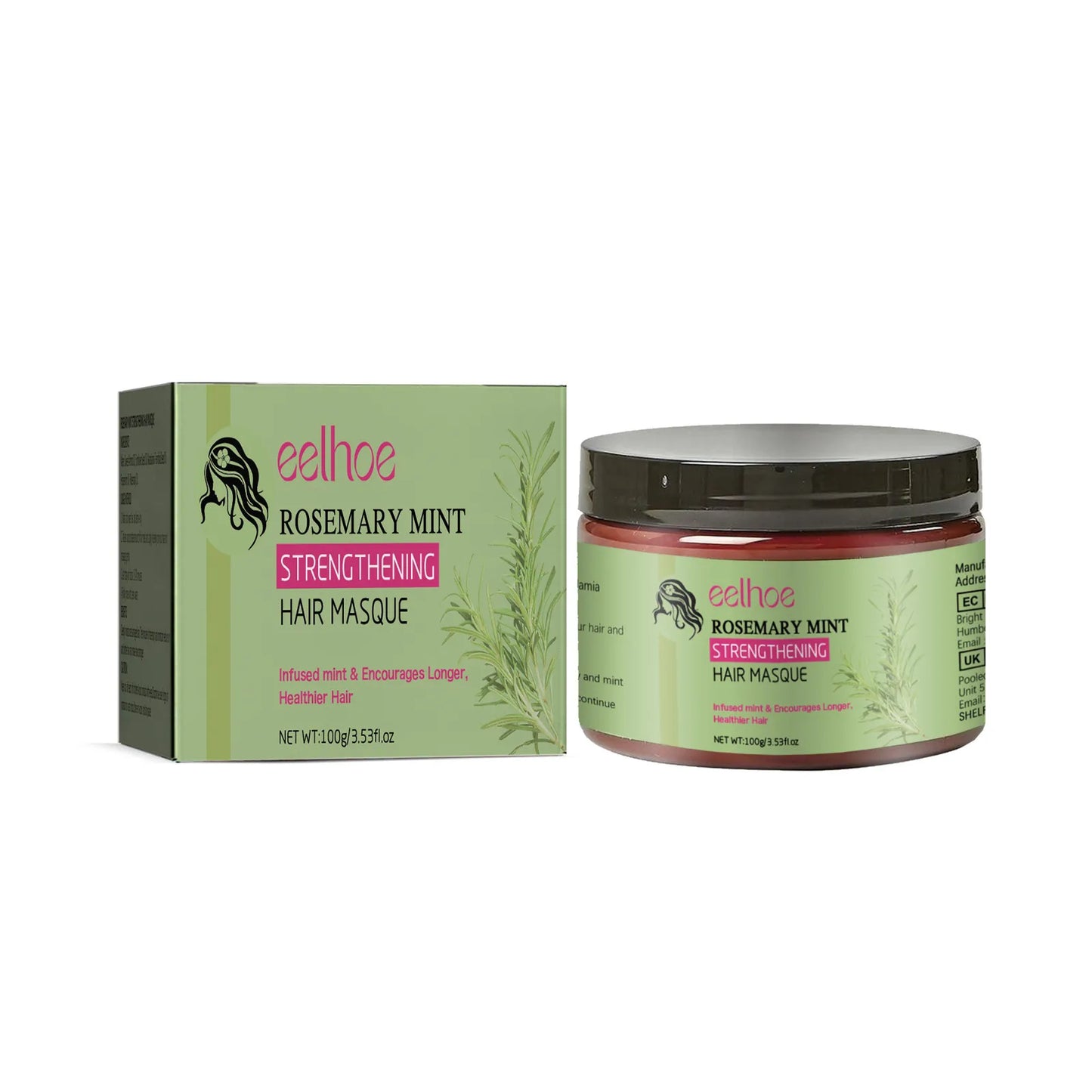 Rosemary Hair Mask - Verfrissend haarmasker met rozemarijn geur
