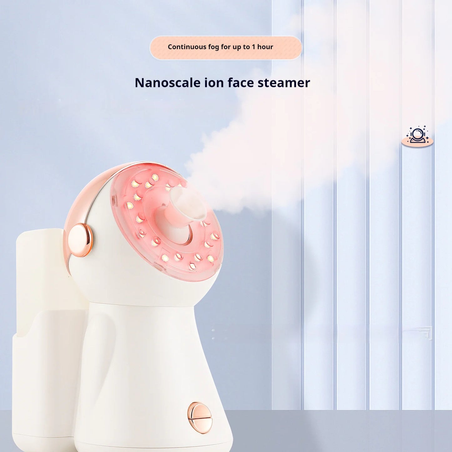 ✨ GlowMist Facial Steamer - Voor diepe hydratie en heerlijk relaxen